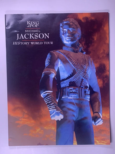 Michael Jackson HIStory Tour Official Program Book From 1996 – Vintage Collectible
