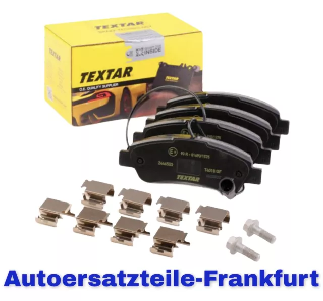 TEXTAR Bremsbeläge + Wako CITROEN JUMPER + FIAT DUCATO + PEUGEOT BOXER HINTEN