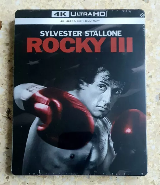 Rocky 3 4k UHD - Steelbook Blu-ray 4K Ultra HD