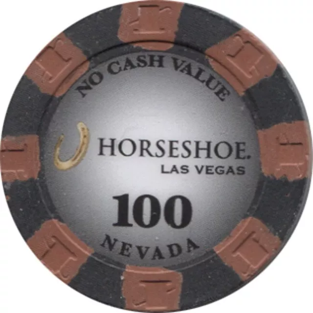 100 Dollar No Cash Value (NCV) Casino Chip  Horseshoe Las Vegas Nevada