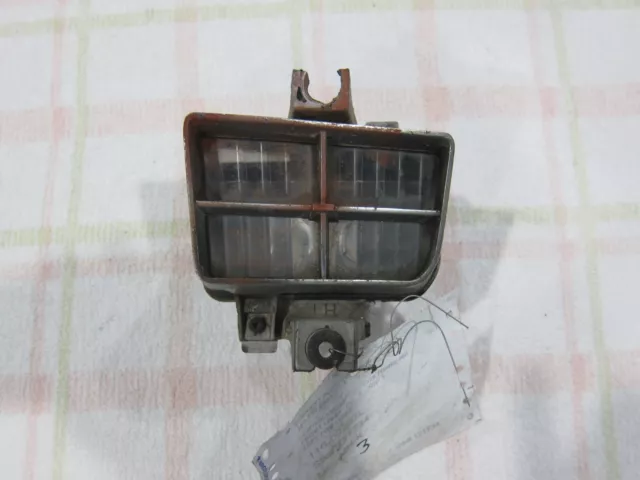 1977 1978 Pontiac Trans Am Firebird Driver Left Side Fog Light W/Bezel Oem