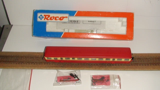 Remorque D'autorail Decauville Roco HO – XRABD 7454 Réf 64218 – CC – NEUF