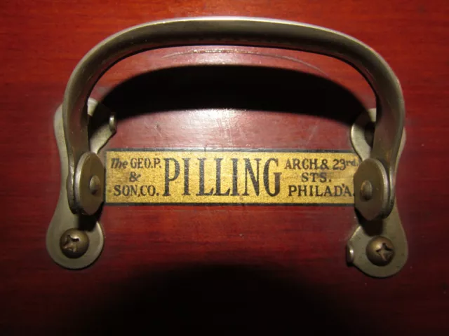 Antique The George P & Son Co Pilling Made Philadelphia Battery Quack Medicine 3