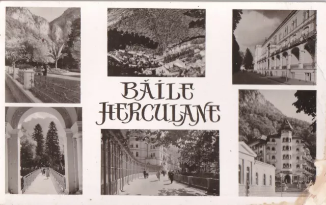 Carte postale ancienne OLD POSTCARD ROUMANIE ROMANIA BAILE HERCULANE