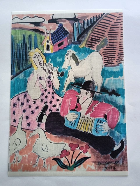 tableau  signé