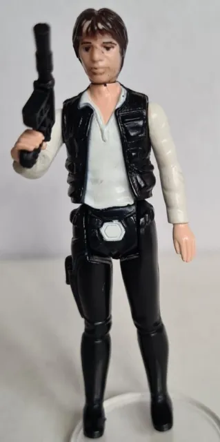 Star-Wars Kenner-Original Figur Han Solo+Blaster☆Noo coo☆1977 Sammlung☆Konvolut