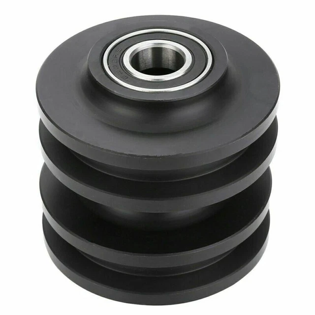 Spraying Barn Door Wheel Closet Hardware Roller Cabinet Pulley Repair Part Hot