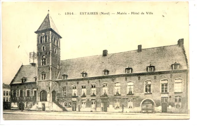 CP 59 NORD - Estaires - Mairie - Hôtel de Ville