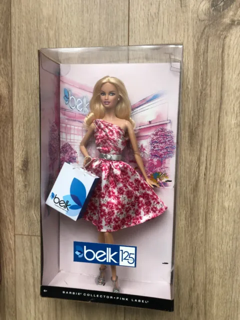 ***Sammler / Collector Barbie Belk 125 Anniversary Mattel Pink Label 2012NRFB***