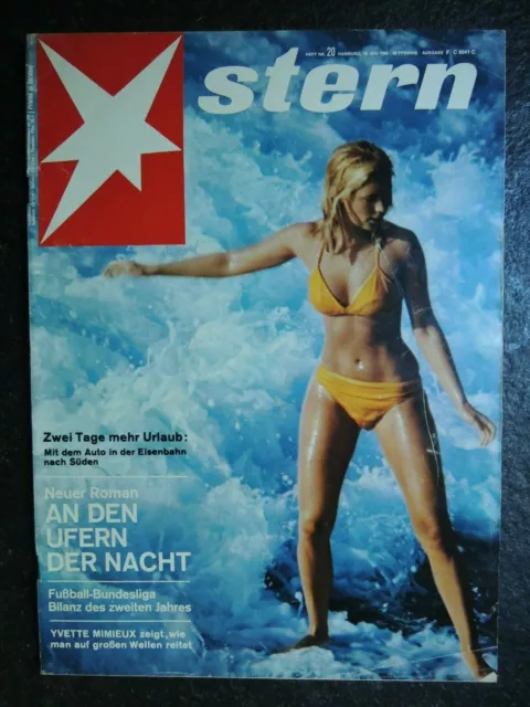 Stern Magazin Heft Nr. 20, 16.05.1965 - Bundesliga , Wellenreiten , Elisabeth II