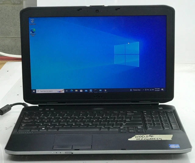 Dell Latitude E5530 Intel Core i3 3110M @ 2.40GHz 4GB RAM 500GB HDD *Bad Battery
