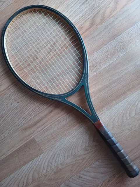 Vintage 1980 PRINCE WOODIE Graphite 110" Tennis Racquet/Racket 4 And 1/2 Grip