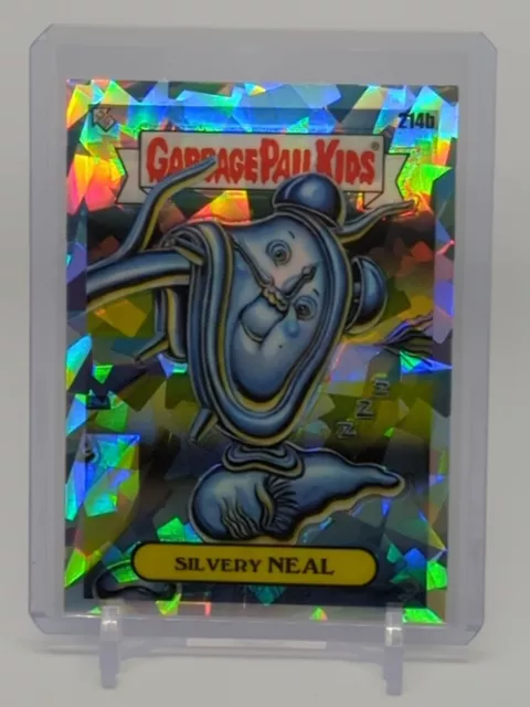 2022 Topps Chrome Garbage Pail Kids Series 5 #214b Silvery Neal Atomic Refractor