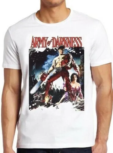 Army Of Darkness Evil Dead Movie Film Cult 90s Vintage Cool Gift T Shirt M158