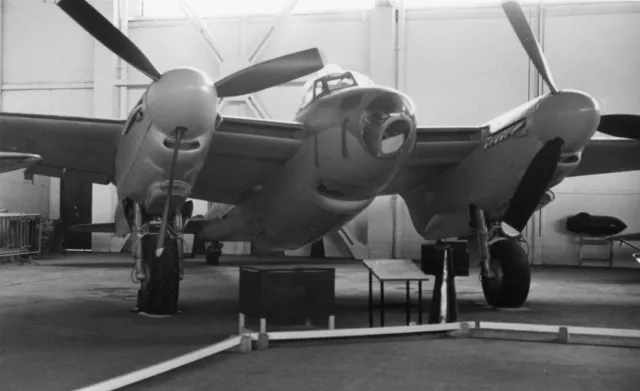 ex-3 CAACU, Mosquito B.35, TA639 (7806M) at Cosford, 17 Mar 82 - original photo
