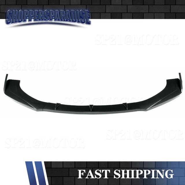 CARBON FIBER FOR Hyundai Veloster 20132017 Front Bumper Lip Spoiler