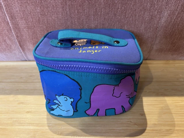 The Body Shop 90s Animals in Danger Backpack Drawstring Bag Rhino Elephant Body Shop fans are trying to cash in on eBay by flogging  main image 2