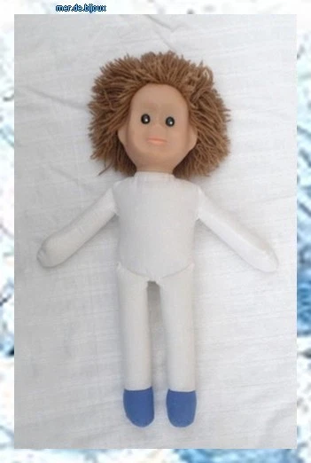Poupée Nicolas Bonne Nuit Les Petits 38cm Caprice SNJ Masport 1993 Rare