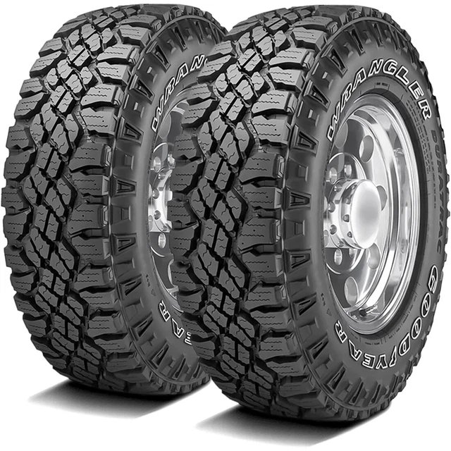 2 Tires Goodyear Wrangler DuraTrac LT 31X10.50R15 Load C 6 Ply A/T All Terrain