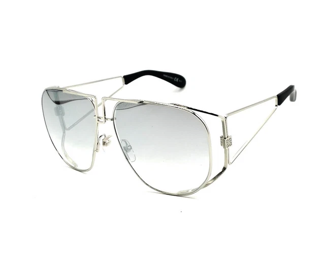 Givenchy GV7129/S sunglasses 010IC Palladium/ Grey gradient lenses size 61 New