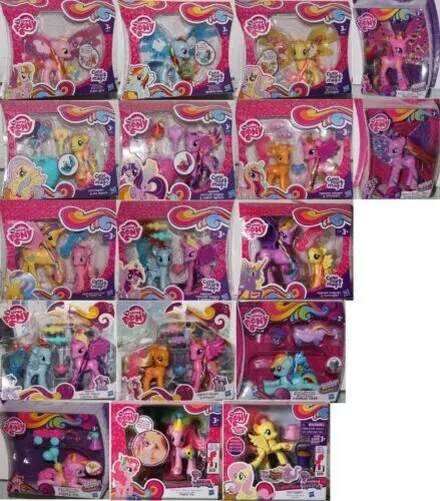 B My Little Pony Figura/Sets-Hasbro Selezione: Cutie Marchi Magico, Cristallo