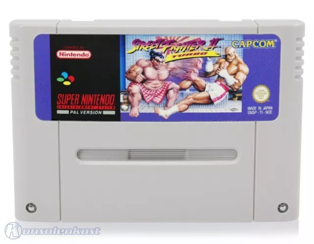 Nintendo SNES Spiel - Street Fighter 2 Turbo Modul