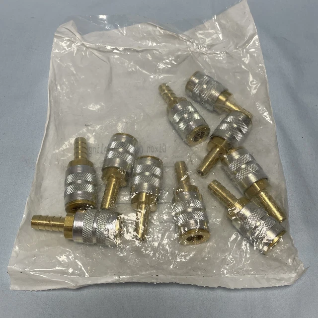 (10-Pk) Dixon Quick Coupling Valve Plug 1/4" x 3/8" Hose ID 2FS3-B BM3
