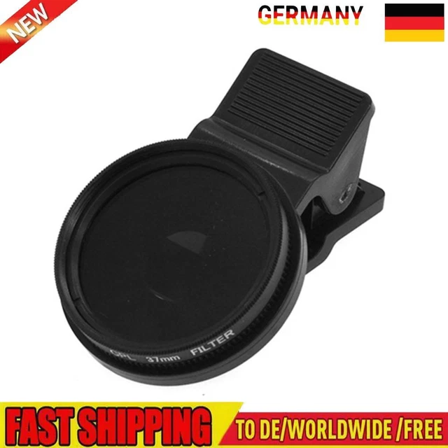 37mm CPL Filter with Clip for Phone Lens Ultra Slim Circular Polarizing Filter