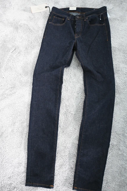 NEW SELECTED HOMME Premium Indigo Skinny Fit Pete 1002 Blue Jeans