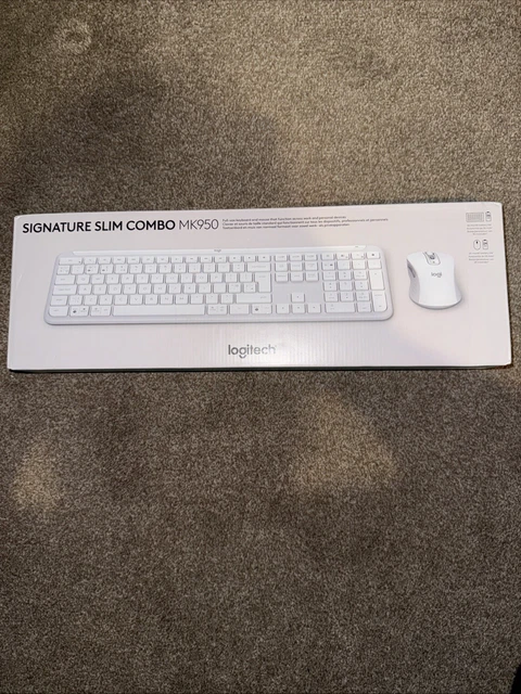 LOGITECH MK950 SIGNATURE Slim Combo Wireless Keyboard and Mouse £68.28 ...