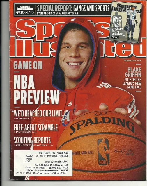 2011 SPORTS ILLUSTRATED Magazine December 5th Blake Griffin £11.92