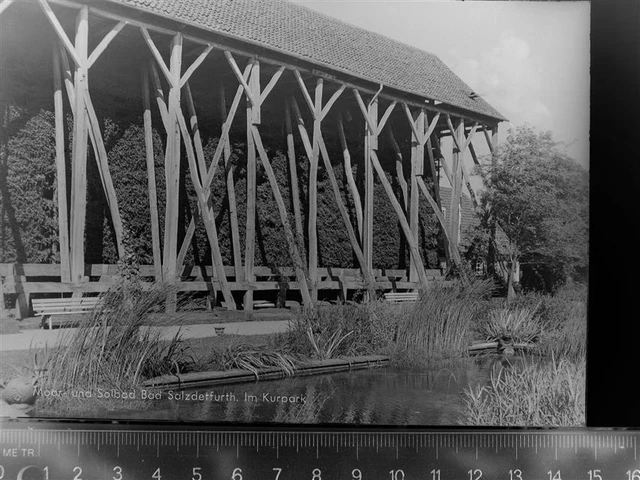 30055081 - 3202 bathroom Salzdetfurth in the spa park glass negative