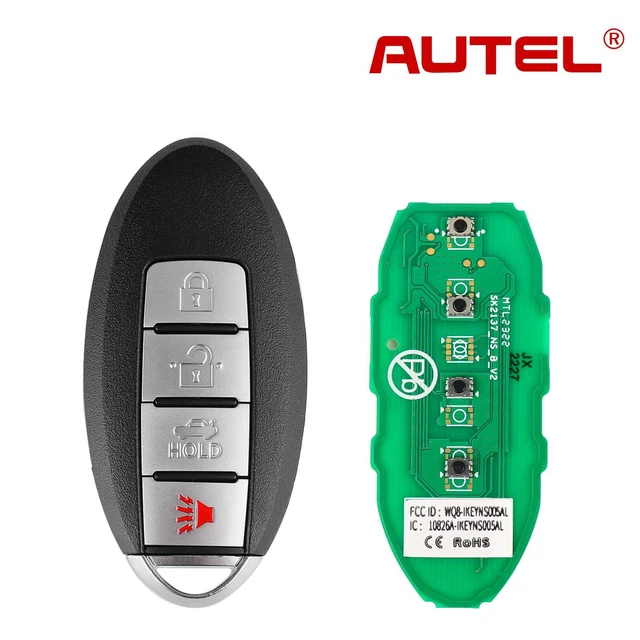 AUTEL IKEYNS004AL Universal Smart Key With 4 Buttons For Nissan For Autel Tool