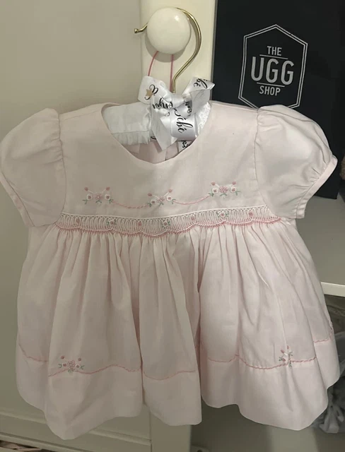 Sarah Louise Baby Girl Dress 0-3 Months Nearly New Worn Once Immaculate