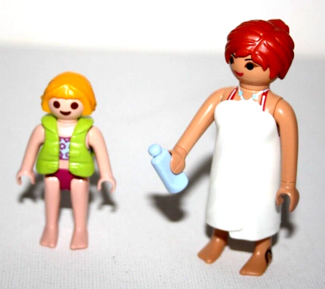 PLAYMOBIL 70690 DUO Pack Couple Baigneurs Vacanciers Maman Et Petite Fille EUR 4,20 - PicClick FR
