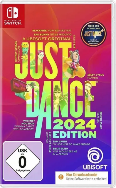 JUST DANCE 2024 EDITION - NINTENDO SWITCH - NEU - Digitaler Download