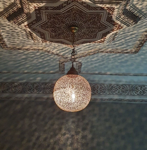 Moroccan pendant brass light, moroccan lamp,hanging lamp moroccan ceiling lamp