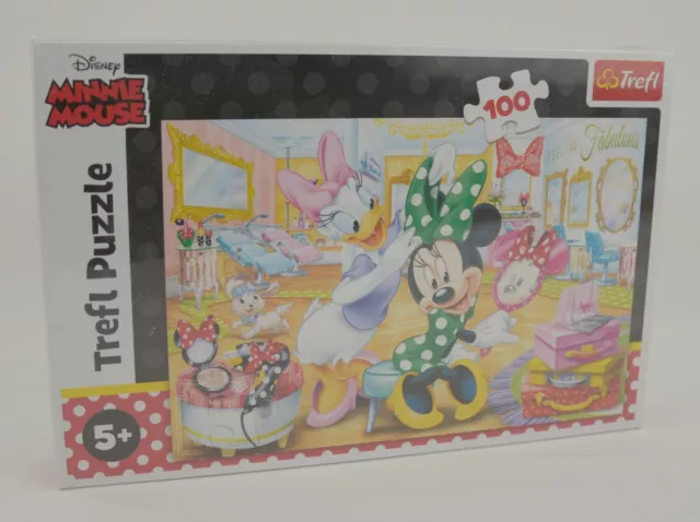 Puzzle 5+ Disney Minnie Maus & Daisy Duck im Friseursalon Kosmetikstudio NEU OVP 2