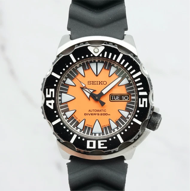 SEIKO SUPERIOR SRP315J Orange Monster Automatic Diver 4R36-01J0 