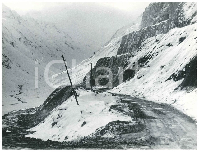 Novembre 1964 CARRARA Cava di marmo innevata *Fotografia artistica 24x18 cm (3)