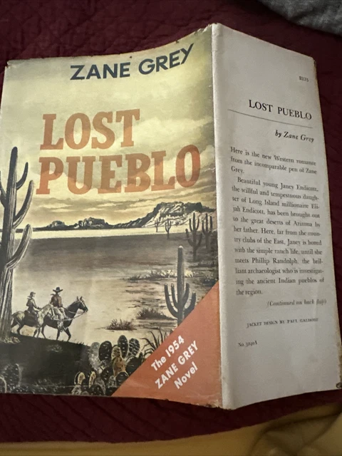 Lost Pueblo Zane Grey True First 1952