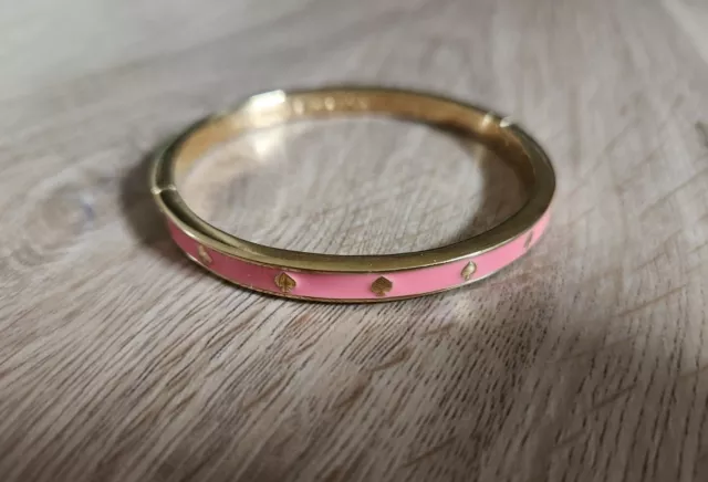 Kate Spade New York Coral Pink Bangle Bracelet