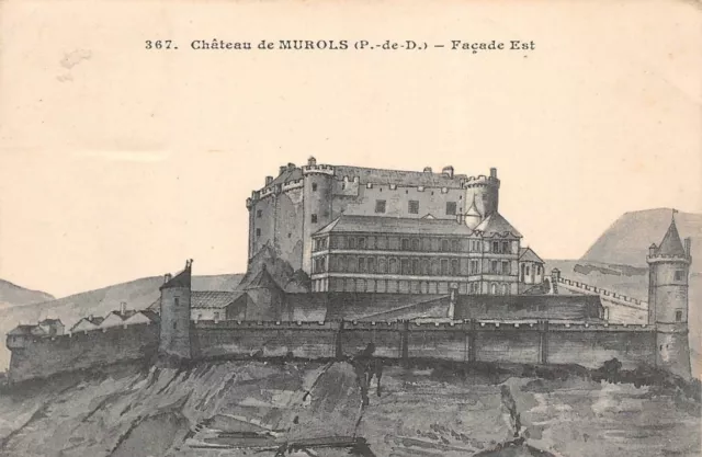 Château de MUROLS - façade est