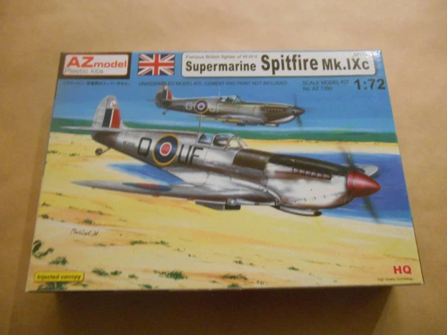 Nationwide 290 Included 1/72 Az Model England Supermarine Spitfire Mk.Ixc Medite