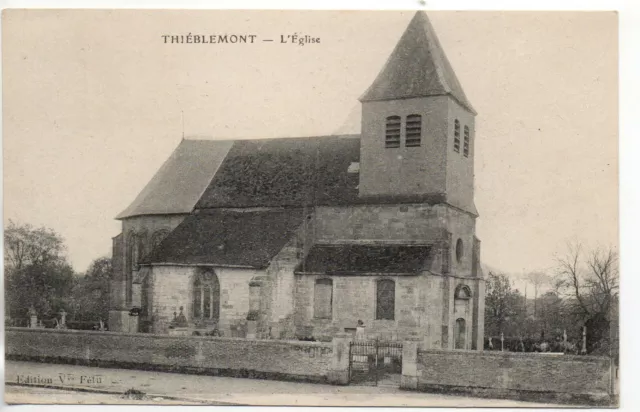 THIEBLEMONT- Marne - CPA 51 - L' église