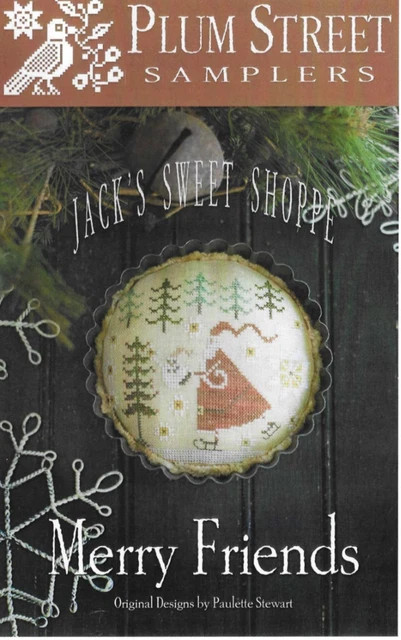 Fiche Point De Croix Shepherd's Bush – Evening Sampler (Modèle Jauni)