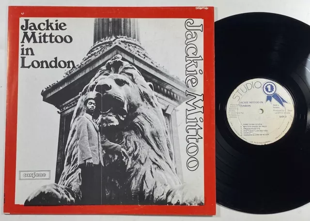 Jackie Mittoo "In London" Reggae LP Studio One