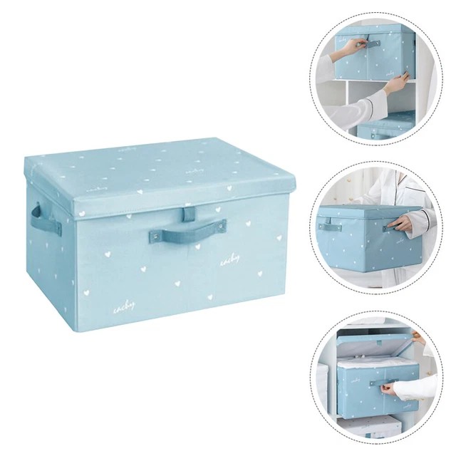 Boîte de rangement en tissu | couettes, draps, serviettes