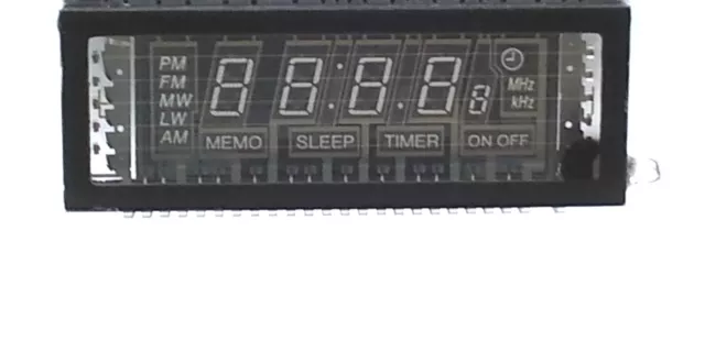 Futaba 9-MT-21ZK VFD - Vakuumfluoreszierendes Display - 9MT21ZK - Made in Japan - Neu aus altem Lagerbestand