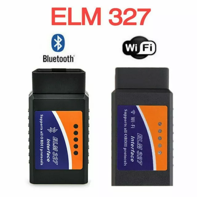 Interface Diagnostic Multimarque ELM327 USB BLUETOOTH WIFI PRO OBD2 IOS Android 2